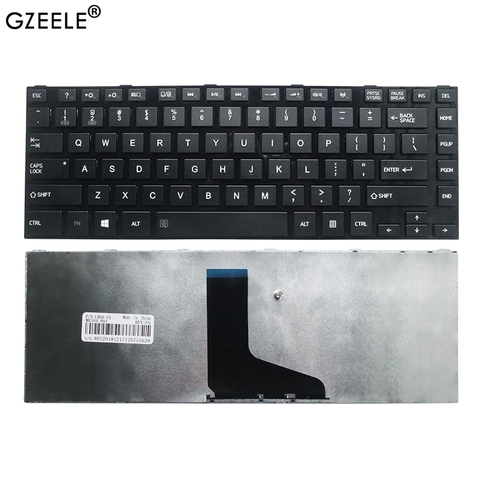 GZEELE nos teclado del ordenador portátil para Toshiba Satellite L800 L800D L805 L830 L835 L840 L845 P840 P845 C800 C840 C845 M800 M805 M840 ► Foto 1/4