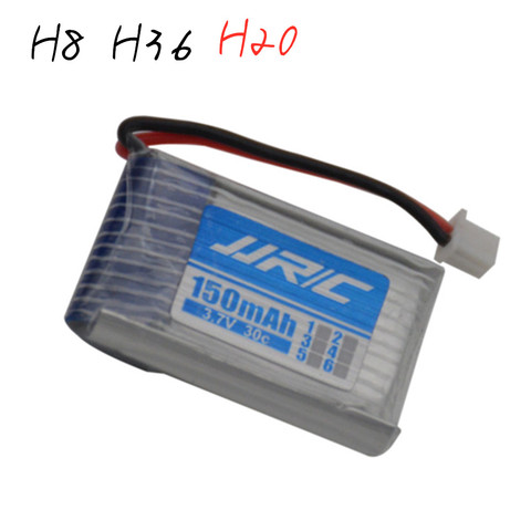 3,7 v 150mah 30C para jjrc H20 U839 S8 M67 recambios de cuadrirrotor RC 3,7 v LIPO batería para H20 batería ► Foto 1/6