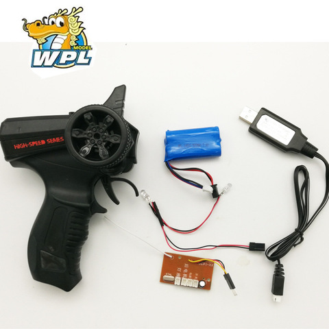 WPL-KIT de control remoto a escala completa Original, receptor Universal, cargador de batería Lipo 2,4G, B14K, B24K, B16K, B36K, C14, C24K ► Foto 1/6