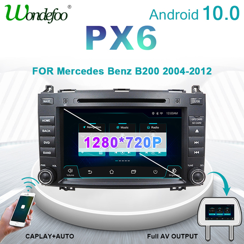 DSP IPS Android 8,0/8,1 2 din GPS para Mercedes Benz Sprinter B200 W209 W169 W169 Clase B w245 B170 Vito W639 reproductor multimedia ► Foto 1/6