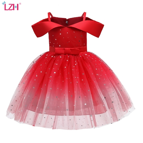 LZH-elegante vestido de flores para niñas, vestidos infantiles niñas, vestido de fiesta, disfraz Carnaval princesa, 4, 5, 6, 7, 8, 9 y 10 años - de precios y