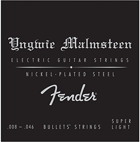 Fender Yngwie Malmsteen Signature-cuerdas de guitarra eléctrica chapadas en níquel 08-46 ► Foto 1/2