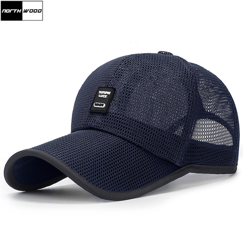 NORTHWOOD-gorra de béisbol con malla de camuflaje para hombre y mujer, gorro de béisbol con malla de camuflaje, transpirable, unisex ► Foto 1/6