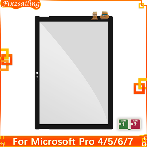 Pantalla táctil de repuesto para Microsoft Surface Pro 4, 1724 Pro, 4 Pro, 5 Pro, 6 Pro, 7 Digitalizador de pantalla táctil, 100% probado ► Foto 1/6
