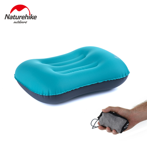 Naturehike-almohada inflable para acampar al aire libre, con bolsillo, esterilla de viaje ultraligera, accesorios ► Foto 1/5