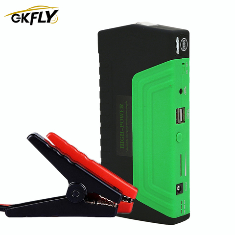 GKFLY-arrancador de batería de coche de alta capacidad, Banco de energía de 12V, 600A, dispositivo de arranque portátil, cargador de coche, elevador de batería ► Foto 1/6