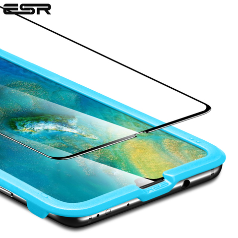 ESR Protector de pantalla para Huawei Mate 20 amigo 20 X 3D cobertura completa 9H película protectora de vidrio templado para Huawei Mate 20 Pro ► Foto 1/6