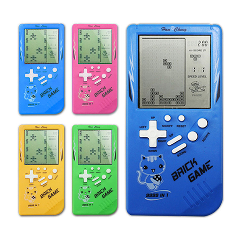 Mini consola de juegos portátil Retro para niños, consola electrónica clásica, tetris ► Foto 1/6