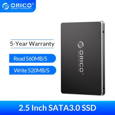 ORICO SSD 128GB 256GB 512GB 1TB SSD de 2,5 pulgadas SATA SSD de 1TB disco de estado sólido interno para el ordenador portátil de escritorio ► Foto 1/6