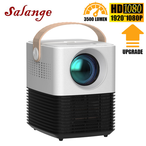 Salange P40W Video proyector Led Mini proyector para teléfono móvil Beamer para cine en casa apoyo sincronización inalámbrica pantalla ► Foto 1/6