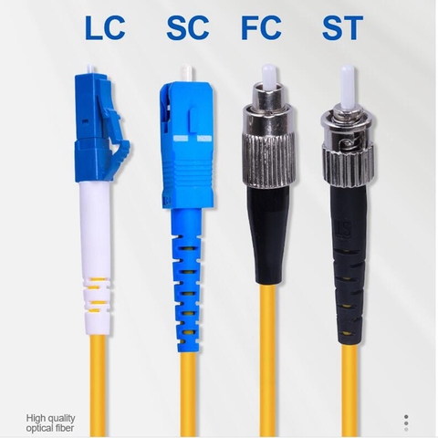 Cable de conexión de fibra SC a SC LC a LC ST a ST FC a FC, Cable de puente SM Simplex de modo único óptico para Red de 3m, 5m, 10m, 20m, 30m, 50m ► Foto 1/4