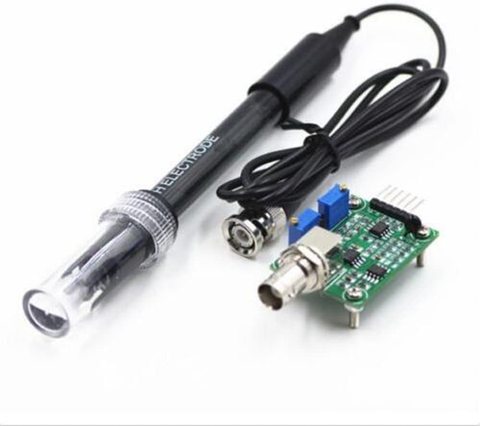 Líquido valor PH Módulo de Sensor de detección electrodo de PH sonda BNC de Control para Arduino BNC Sonda de electrodo de Control ► Foto 1/6