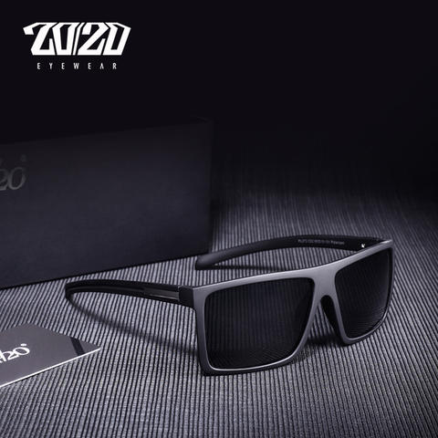 20/20 marca clásico negro gafas de sol polarizadas conducción de los hombres, gafas de sol para hombre gafas con caja Oculos PL273 ► Foto 1/6