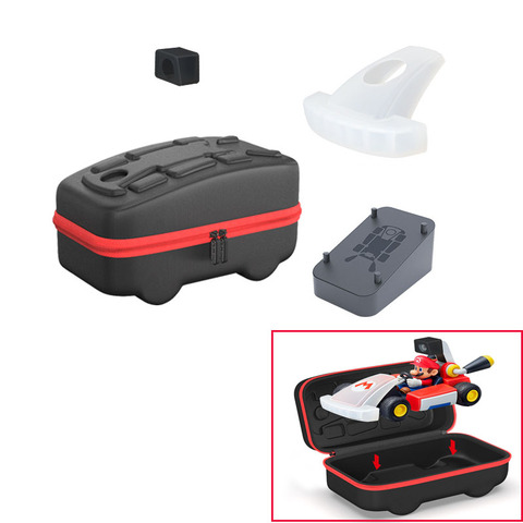 Para Nintend Switch NS de almacenamiento de bolsa de funda protectora Estuche portátil para Nintendo interruptor Mario Kart en circuito de casa Accesorios ► Foto 1/6