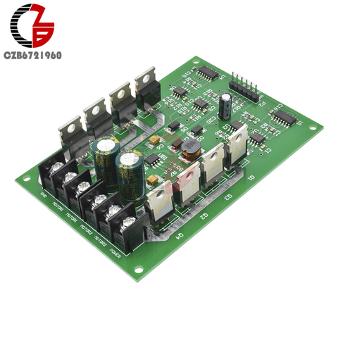 DC 5 V 12 V 24 V 15A Dual H-Puente DC controlador de Motor Módulo de controlador de Motor para Arduino Robot coche Compatible con 3 V-36 V ► Foto 1/6