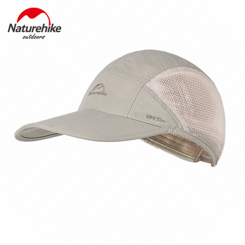 Naturehike nueva de malla gorra de los pescadores de deporte al aire libre sombrero de malla de secado rápido Visor de verano escalada cacería de desierto tapa ► Foto 1/6