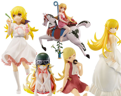 Figura de acción japonesa de Nisemonogatari Oshino Shinobu, juguetes de modelos coleccionables para niños ► Foto 1/5