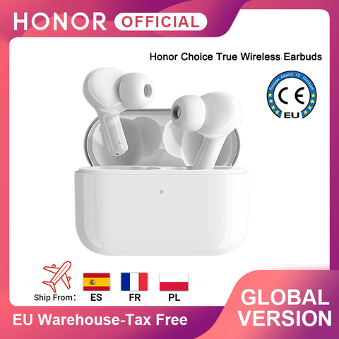 Honor-auriculares TWS inalámbricos con Bluetooth 5,0, dispositivo con micrófono Dual y reducción de ruido, versión Global ► Foto 1/6
