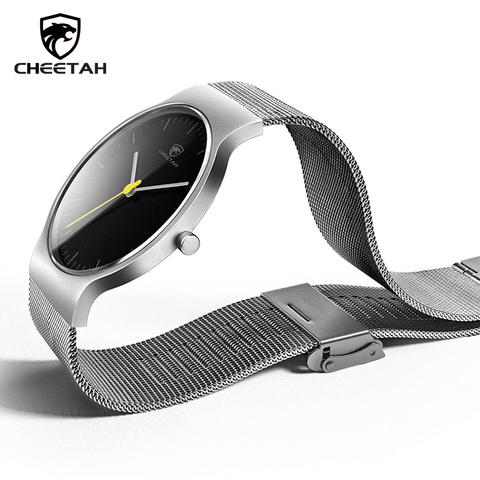 CHEETAH-reloj deportivo de cuarzo para hombre, cronógrafo de lujo con malla de acero, resistente al agua, informal, a la moda, 2022 ► Foto 1/6