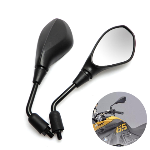 Retrovisor para motocicleta espejos 10mm * 1,25 para BMW F650GS F800GS F800R 2008-2011 F 650, 800 GS Aprilia Tuono SL750 2006-2010 ► Foto 1/6