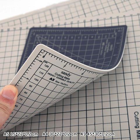 A3 dos-tabla de cortar a color Diy Manual de tallar sello de tablero de corte de la red rejilla Pvc línea de auto-curación de Pad ► Foto 1/6