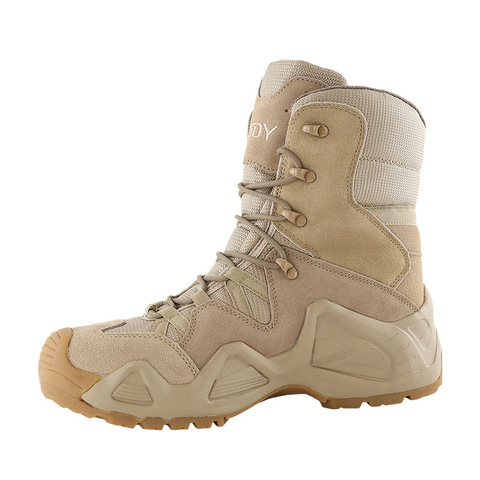 Botas altas para deportes al aire libre para hombre y mujer, botas tácticas para entrenamiento militar, escalada, Camping, caza, senderismo, antideslizantes, primavera y otoño ► Foto 1/6