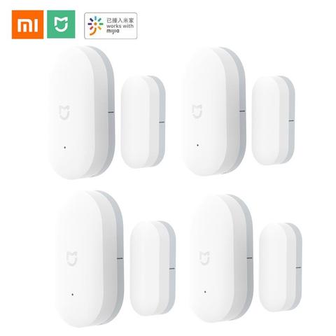 Xiaomi-Sensor inteligente para puerta y ventana, Minisensor de puerta inteligente de tamaño de bolsillo para el hogar, control automático por aplicación Xiaomi Smart mi Home ► Foto 1/6