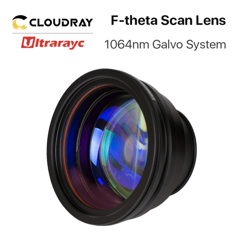 Ultrarayc-lente de campo de exploración f-theta 1064nm, longitud Focal 63-420mm, campo de exploración 50 × 50-300 × 300 para sistema láser Galvo de fibra YAG ► Foto 1/6