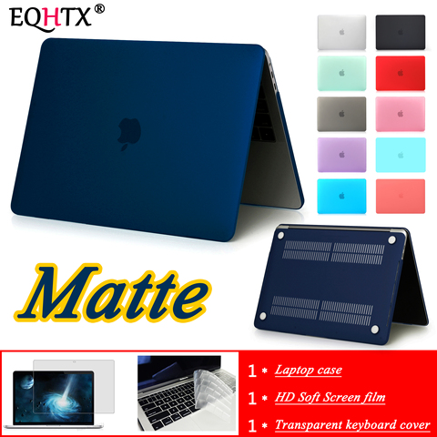 Nueva funda para Apple Macbook Air Pro Retina 11 12 13 15 16 pulgadas Bolsa para portátil, 2022 para nuevo Mac book barra táctil ID Air Pro 13,3 funda ► Foto 1/6