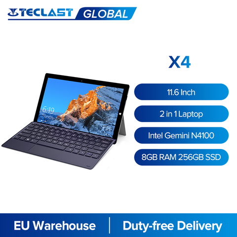 Teclast X4 2 en 1 Tablet PC 11,6 