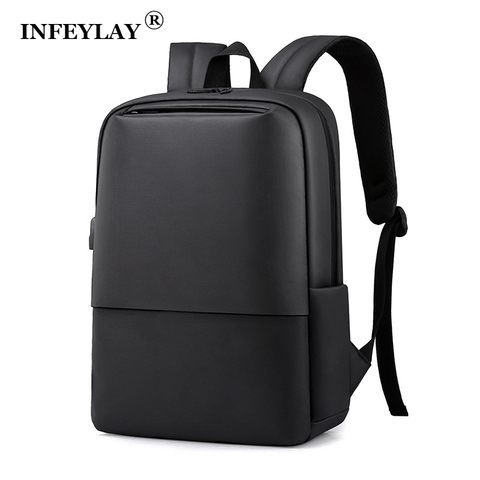 INFEYLAY hombres Mochila impermeable Mochila para portátil de viaje de estudiante de moda mochilas escolares Digital bolso mujer Mochila ► Foto 1/6