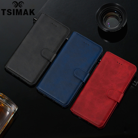 Tsimak-funda tipo billetera para Huawei P Smart Pro Plus, carcasa con tapa de cuero de PU, bolsillo para tarjeta, 2022 ► Foto 1/6