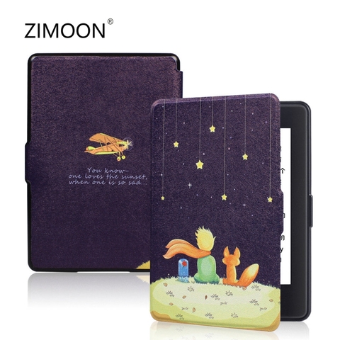 Nueva carcasa para Amazon Kindle 8th SY69JL Gen 2016, modelo de Van Gogh, piel de diseño, encendido/apagado automático, 6 pulgadas, E-book, funda inteligente ► Foto 1/6