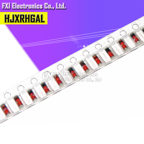 100 Uds LL4148 LL-34 SMD 1N4148 IN4148 Conmutación de alta velocidad nuevo original ► Foto 1/2