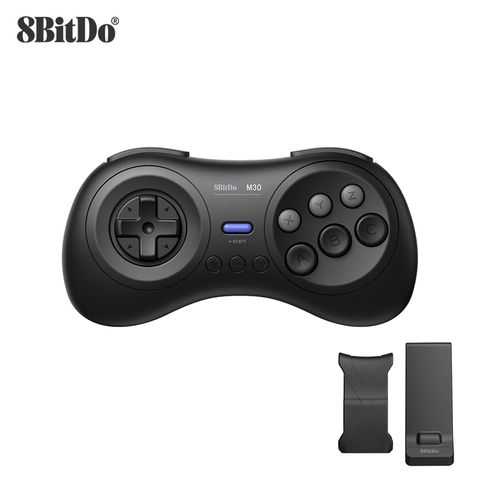 8BitDo M30 Bluetooth Gamepad del regulador del juego para Nintend NS interruptor para Sega Genesis Mega Drive estilo ► Foto 1/6