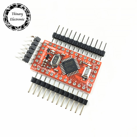 Pro Mini 5V/16M ATMEGA328P-AU Atmega328 serie 5V/16MHz para Arduino Nano 5V-18V ► Foto 1/5