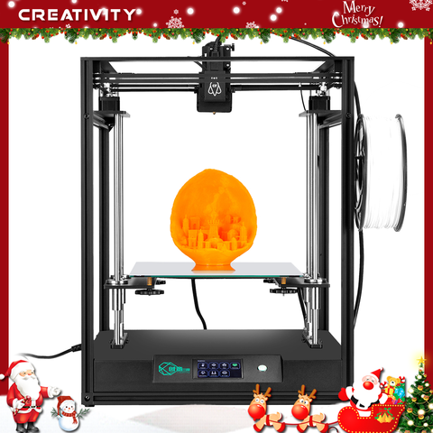 Kit de impresora 3d FDM CoreXY ELF, gran tamaño, alta precisión, doble eje Z, pantalla táctil, compatible con nivelación automática, creatividad ► Foto 1/6