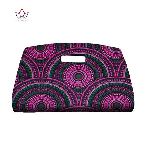 Bolsas de mano de impresión de cera Africana hechas a mano para mujer, bolsa a la moda de Ankara para fiesta o boda, accesorios de tela africana SP049 ► Foto 1/6