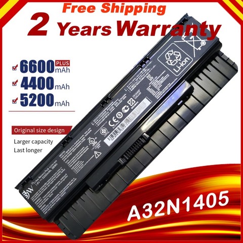 Precio especial A32LI9H A32N1405 batería para ASUS G551 G551J G551JM G58 G771 G771JK N551 N551J N751 N751J GL771JW N551JK-CN167H ► Foto 1/3