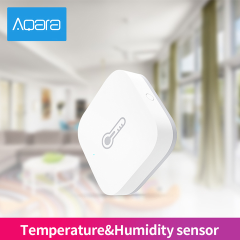 Aqara zigbee-termómetro inalámbrico con Sensor de humedad y temperatura, higrómetro, Sensor de humedad y temperatura mijia para kit de casa inteligente ► Foto 1/6