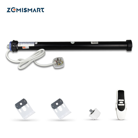 Zemismart-Motor de persiana enrollable con WiFi, para tubo de 50mm, Control motorizado por Alexa y Google Home ► Foto 1/6