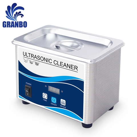 Lavadora de ultrasonido Granbo hogar 800ml 60W temporizador Digital limpiador ultrasónico baño sonicador monedas de joyería piezas de cigarrillo electrónico manicura herramientas ► Foto 1/6