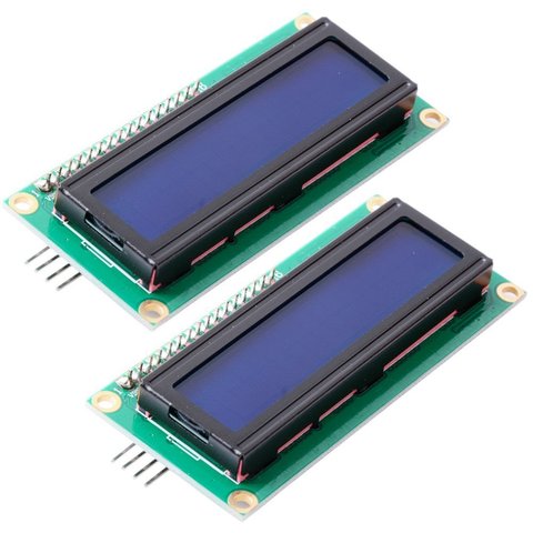 Pantalla Lcd Iic/i2c 1602, serie 5v, retroiluminación azul, 2560 para Arduino, Uno Avr ► Foto 1/4