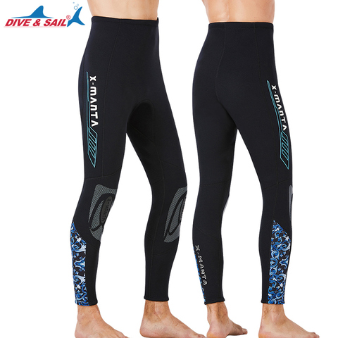 Pantalones de neopreno de 1,5mm, trajes de neopreno para hombres y mujeres, pantalones para buceo, surf, adultos, traje húmedo, Leggings para kayak, canoa, buceo, surf ► Foto 1/5