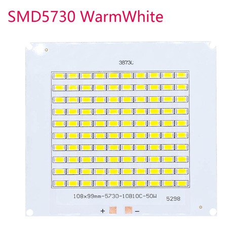 Chip LED frío white10W 20W 30W SMD5730 50W 100W 150W 200W COB LED perlas de la lámpara reflector 30-36V para el proyector al aire libre de la placa de luz ► Foto 1/6