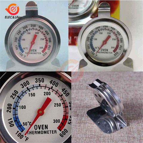 Termómetro para horno de alimentos, medidor de temperatura para carne, indicador de acero inoxidable, utensilios para hornear ► Foto 1/6