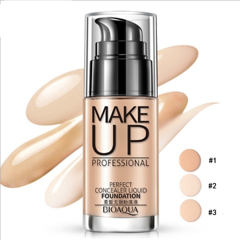 BIOAQUA, rostro Base de maquillaje líquido corrector de Base impermeable iluminar blanqueamiento de larga duración BB crema cosméticos #242391 ► Foto 1/6
