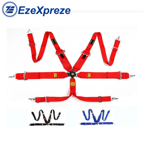 Arnés Universal Snap-In de 3 pulgadas para cinturón de seguridad, de carreras, 6 puntos, liberación rápida, Camlock, para coche con logotipo personalizado OM TA ► Foto 1/1