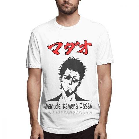 Camiseta Popular de Gintama Hasegawa Taizou para hombre, Camiseta estilo urbano con gráfico de Anime para hombre, Camiseta XS-3XL de talla grande ► Foto 1/5