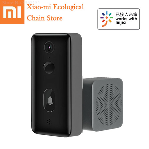 Xiaomi Mijia Video inteligente timbre 2 AI Monitor remoto HD visión nocturna infrarroja detección de movimiento de intercomunicación de dos vías timbre Video ► Foto 1/6